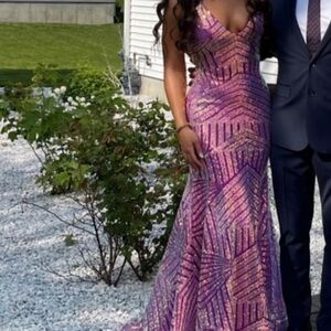 Jovani Multi Color Evening Gown